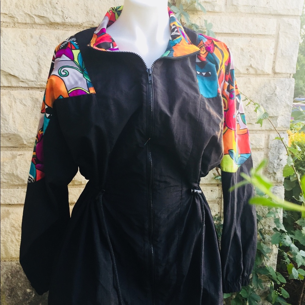 90s Gilda Marx street wear abstract Ladies jacket